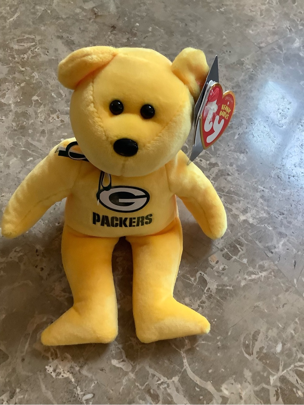 NFL Yellow Packers Plush Bear by TY